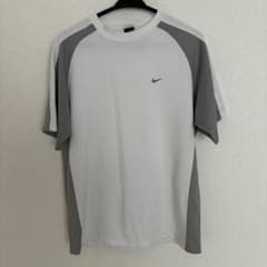 NIKE DRI-FIT 半袖Tシャツ ホワイト グレー XL