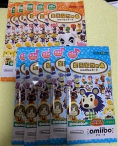 どうぶつの森 amiiboカード 第2弾、第3弾のサムネイル