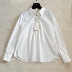 新品同様 タグ付き☆CELINE エディ期 コットンドレスシャツ 44