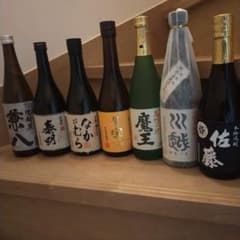 魔王 佐藤黒 川越 富乃宝山 なかむら 兼八 泰明 焼酎7本セット - メルカリ