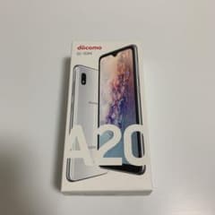 Galaxy A20 ホワイト 32 GB docomoのサムネイル