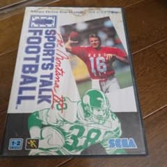 動作未確認　メガドライブ ジョー・モンタナII フットボール2