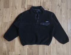 Patagonia スナップT 雪なしタグ オールブラック ジャマイカ製