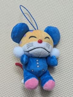ニャンちゅう ぬいぐるみマスコット ブルー　青