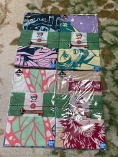 鬼滅の刃　1番くじ　手ぬぐい 4種　最終値下げのサムネイル