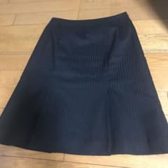 事務服スカート 黒 エフデ 9号のサムネイル