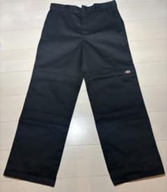 Dickies ダブルニー ワークパンツ 34インチ ブラックのサムネイル