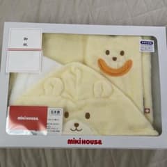 【新品未開封】ミキハウス バスポンチョ3点セットのサムネイル