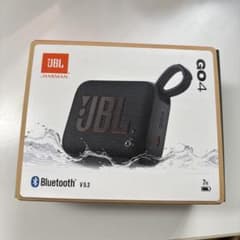【新品未開封】JBL GO4 ポータブルワイヤレススピーカー ブラックのサムネイル