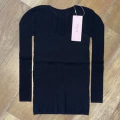 新品】チャコット ノーソーイングニット 黒 - メルカリ