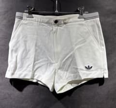 デッドストック】80s アディダス デサント製 テニスショートパンツ 白