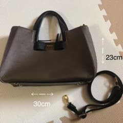 ダズリン dazzlin バッグ ブラウン リボンのサムネイル