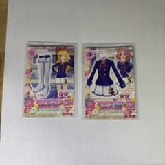 アイカツ スリーブパート衣装カード 2枚セットのサムネイル