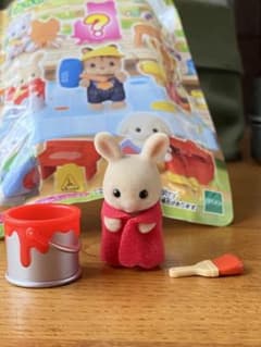 シルバニアファミリー　赤ちゃん工作だいすき　ウサギのサムネイル