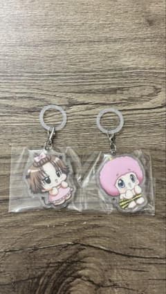ちびデビ アクリルゆらゆらキーホルダー かりんちゃん ライちゃんのサムネイル