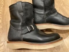 네이버 후드 VIBERG 엔지니어 부츠 wesco WHITE'S