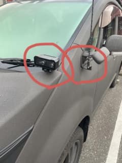 デリカD5 前期。ボンネット、サイドアンダーステーセット(自作品