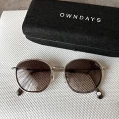 【美品】OWNDAYS ブラウンレンズ サングラスのサムネイル