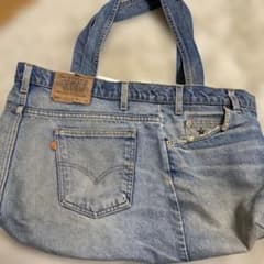 Levi's 505 デニム トートバッグ デニムリメイク リーバイス リメイク