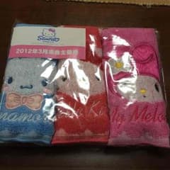 サンリオ ハンドタオルセット3枚入り ②のサムネイル