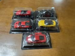 京商サークルKサンクス　1/64 フェラーリ5台セットのサムネイル