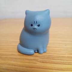 猫 ミニチュア フィギュア ロシアンブルーのサムネイル