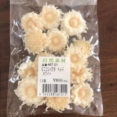 ハンドメイド材料　ミニコンパクタ　ヘッド　ホワイトのサムネイル