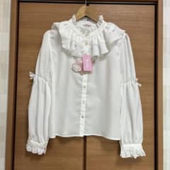 クラシカルフリルブラウス 星名桜子 原宿系 カジュロリ