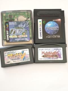 ゲームボーイ ソフト 4点セットのサムネイル