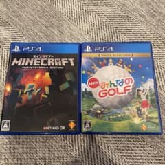 B)NEWみんなのGOLF+マインクラフトのサムネイル