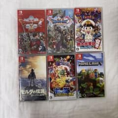 Nintendo Switch ソフト 6本セット まとめ売り - メルカリ