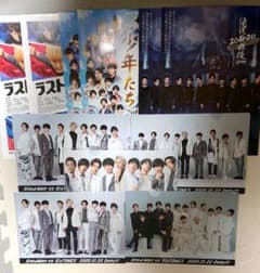 SnowMan vs SixTONES クリアファイル全形態 フライヤーセットのサムネイル
