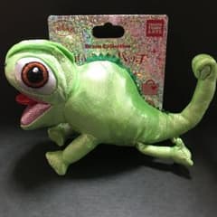 未使用 ディズニー  パスカル ぬいぐるみバッヂ  ラプンツェルのサムネイル