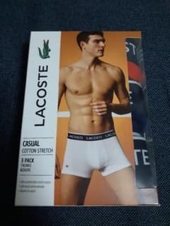 LACOSTE  新品未使用3色ボクサーパンツのサムネイル