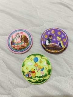 ディズニー　刺繍缶バッジのサムネイル