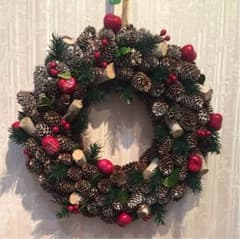 クリスマスリース  リースのサムネイル