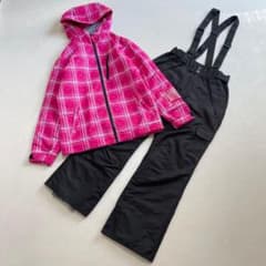IGNIO スキー スノボ ウェア 上下 レディースL セットアップ ピンク