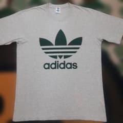 90s日本製 adidasアディダス トレフォイルTシャツ デサント 希少カラー