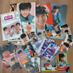 近藤真彦 マッチ グッズ 大量セット 写真 シール 他… 1980年代 当時物のサムネイル