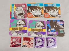 ヒロアカ　切島　瀬呂　峰田　常闇　アートコースター　スクエアステッカー　原画展のサムネイル