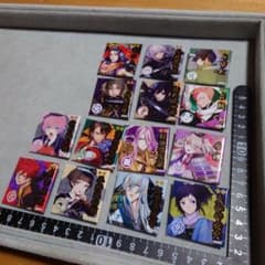 刀剣乱舞 スクエア缶バッジ まとめセット キャラバッジコレクション