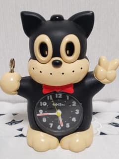 のらくろクン目覚まし時計 ベルタイプ レトロ - メルカリ