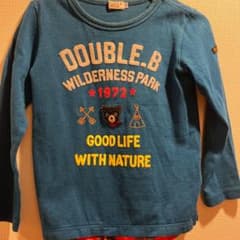 【ハルアヤ様専用】2点セットダブルビーミキハウス ロンT Tシャツのサムネイル
