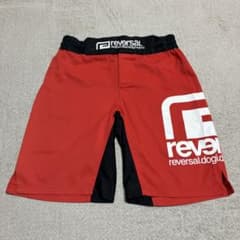 【希少】リバーサル rvddwファイトショーツ 赤 XS ファイトパンツ MMAのサムネイル