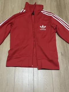 adidas トレフォイル ジャージ レッド Mのサムネイル