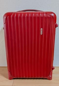 エ*ク様 リモワ RIMOWA サルサ 廃盤 2輪タイプ レッド キャリーケース