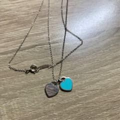 ネックレス　Tiffany ダブルハートのサムネイル