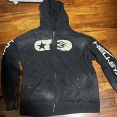 HELLSTAR グラフィック ジップアップパーカーのサムネイル