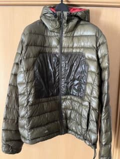 【ジャンク品】NANGA ダウンジャケット S/M オリーブのサムネイル