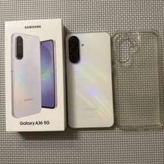 【レア】Samsung Galaxy A36 5G 本体　SIMフリー　おまけ付のサムネイル